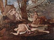 Echo and Narcissus Poussin